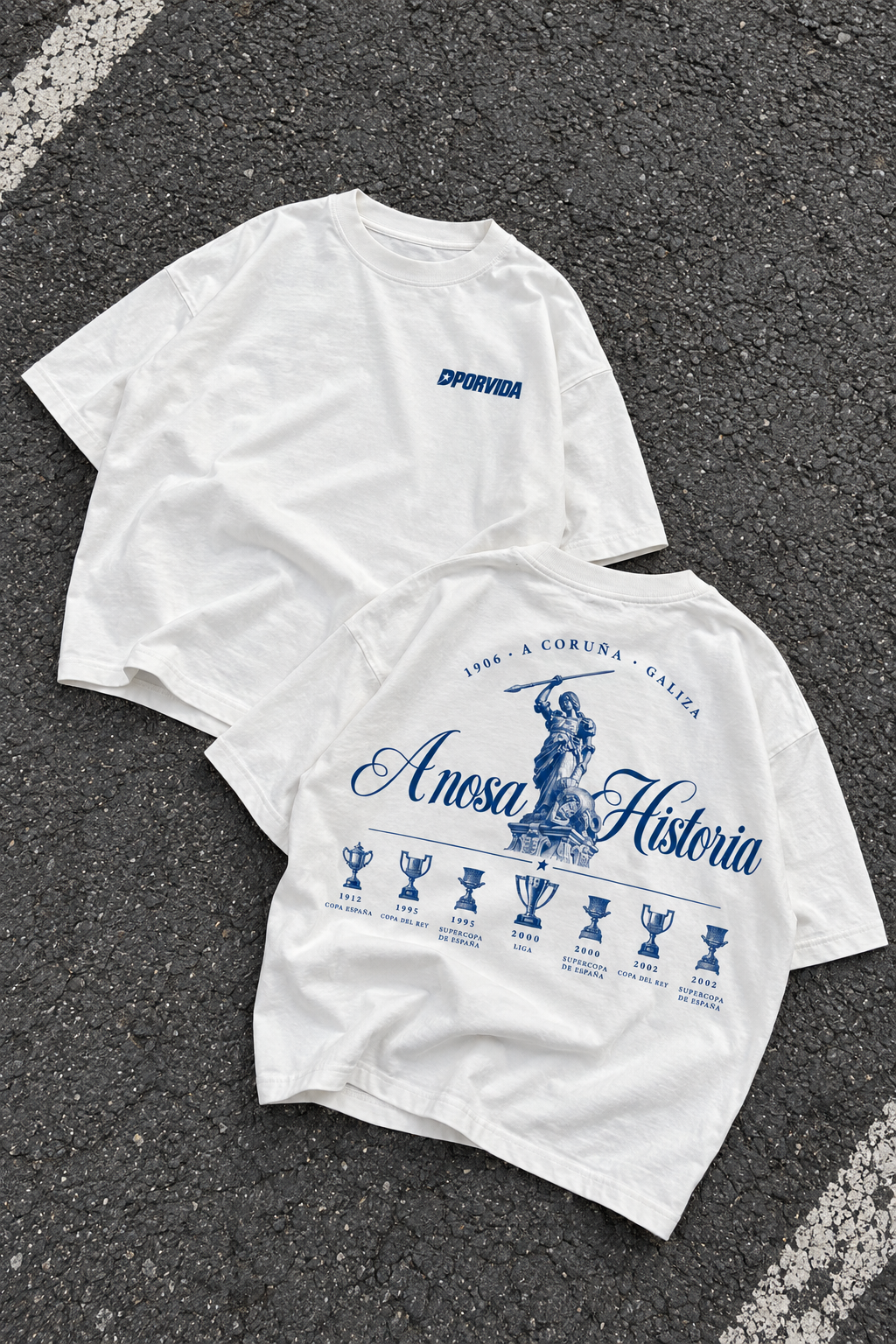 Camiseta Oversize A Nosa Historia