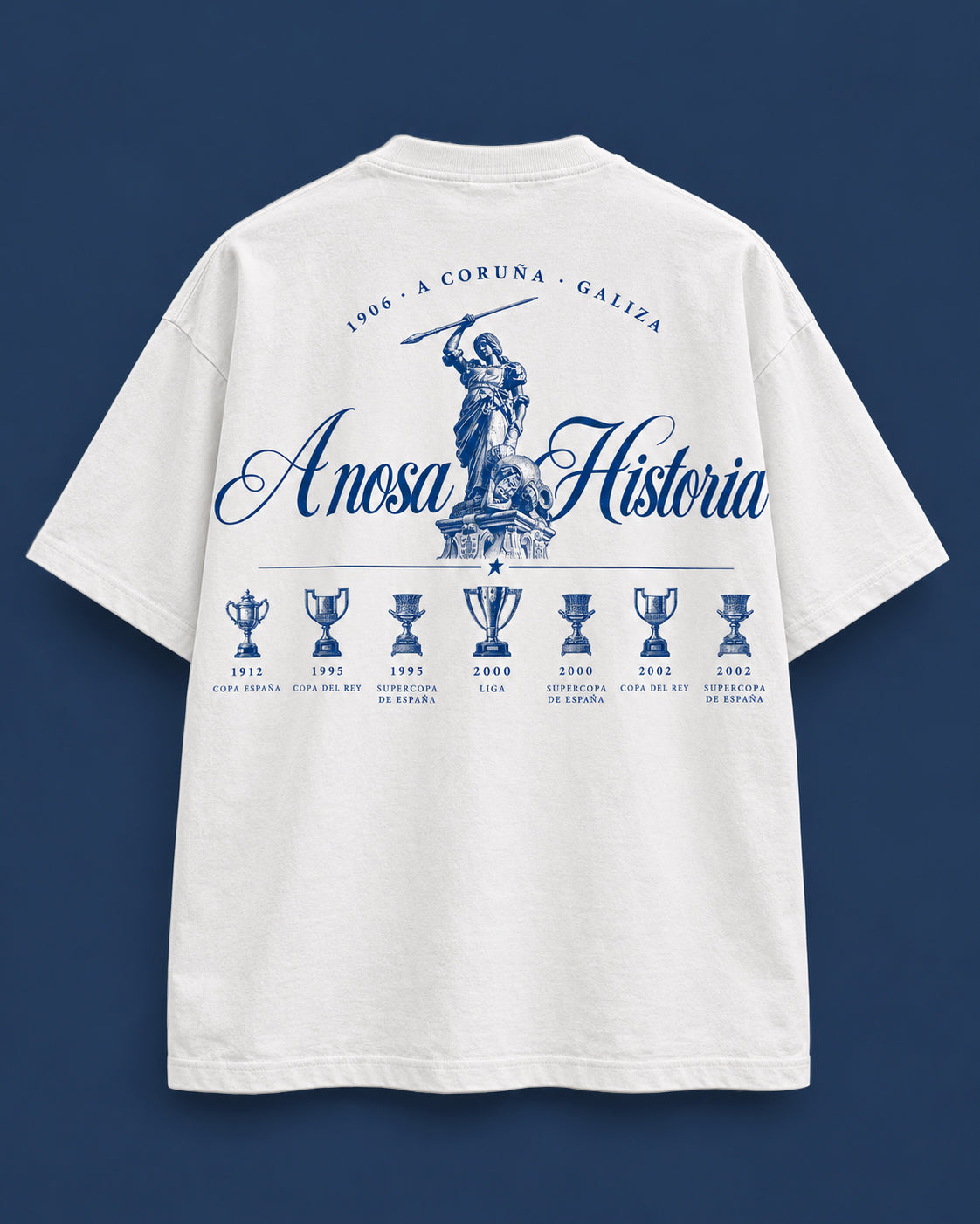 Camiseta Oversize A Nosa Historia